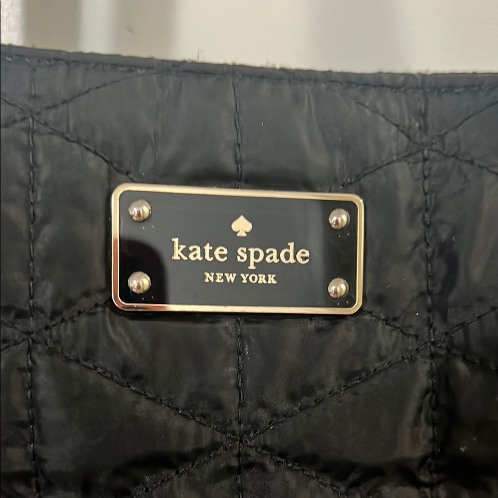Kate Spade Black Quilted Tote - Picture 2 of 12